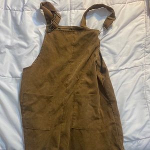 Shein brown overalls women’s size medium